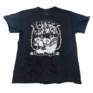 Empyre Burn Bright Graphic Tee Thrifted Vintage Style Size L